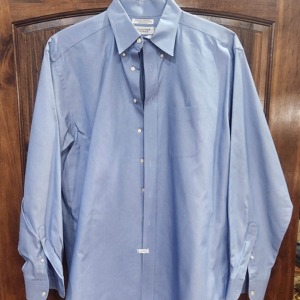 Blended Pinpoint 16.5 X 36/37 Dress Shirt